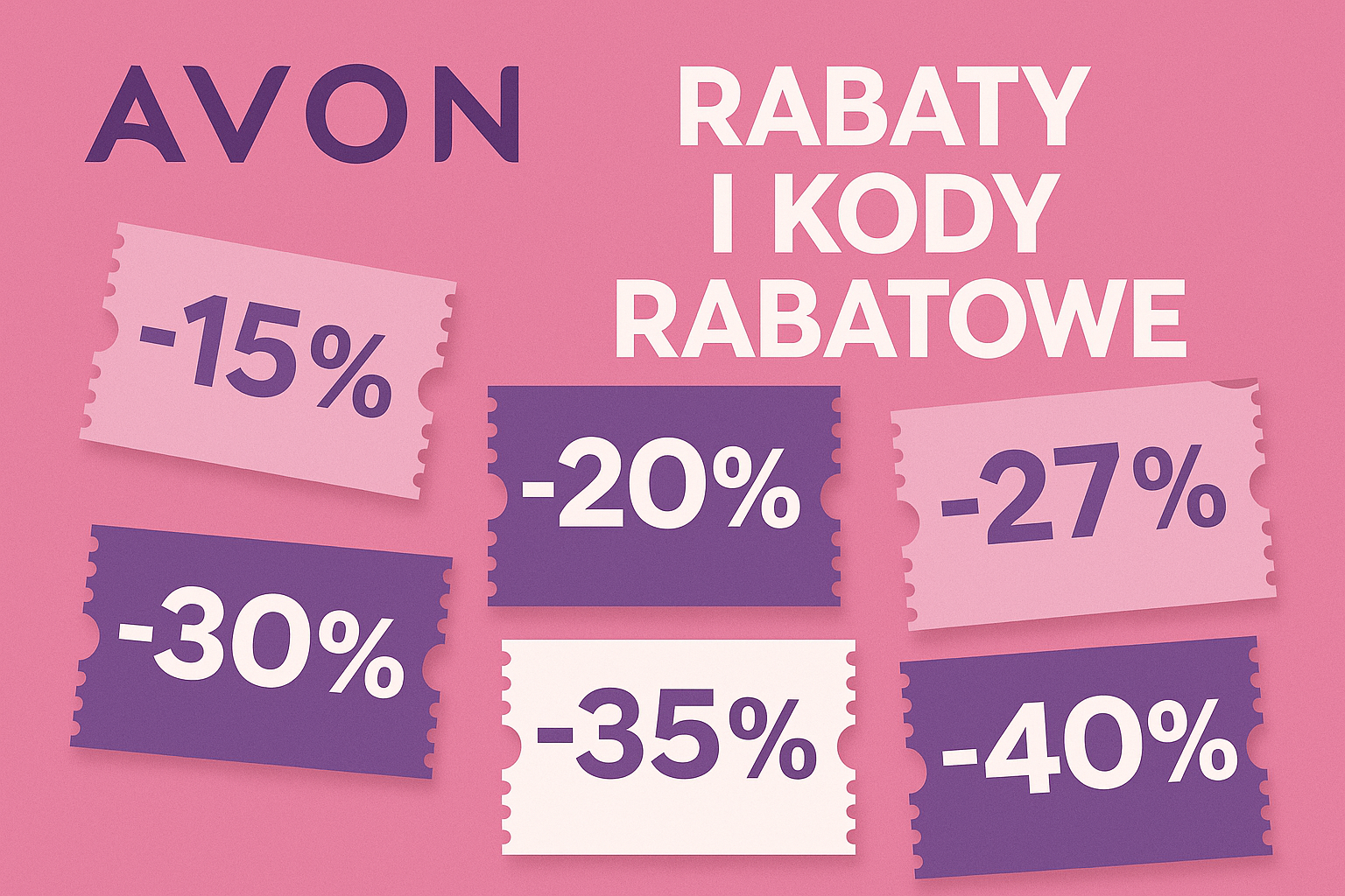 AVON RABATY - kody rabatowe Avon